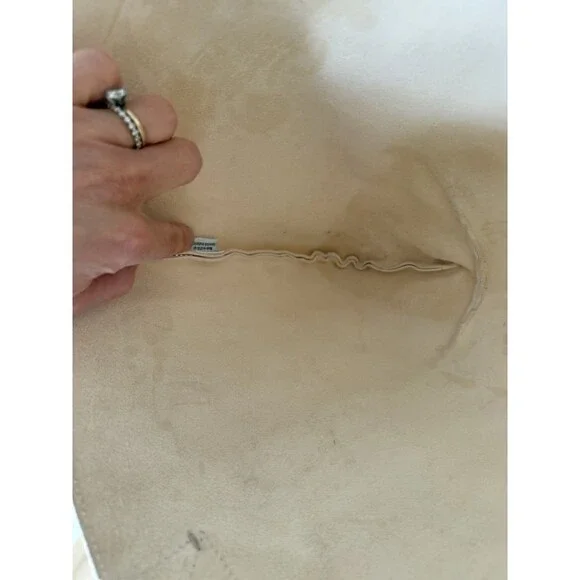 Clare V. Vivier La Tropezienne White Leather Shopper Tote Laptop Work Bag Troupe - Picture 12 of 12